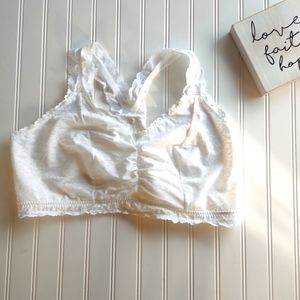 Cacique Lace Racerback Bralette Size 26/28